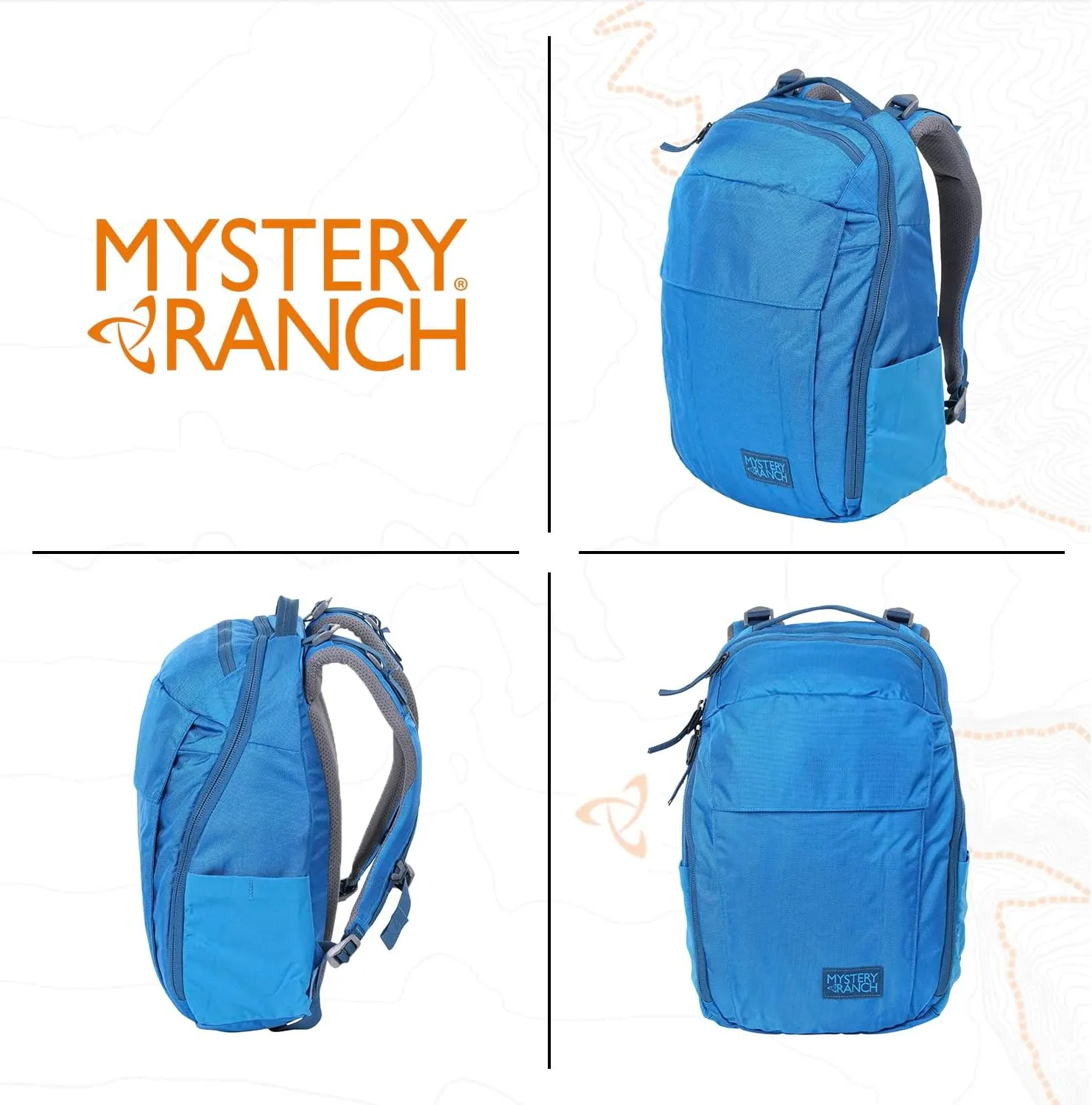 Mystery Ranch DISTRICT 18 Everyday Outdoor Use Travel Backpack, Splash, 18L