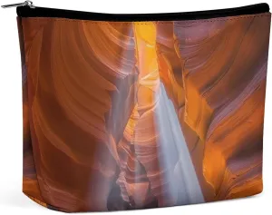 Natural Canyon Scenery Makeup Bag Cosmetic Pouch Toiletry Bags Travel Organizer