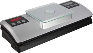 Nesco VSS-01 Automatic Food Vacuum Sealer with Digital Scale and Bag Starter Kit, Silver