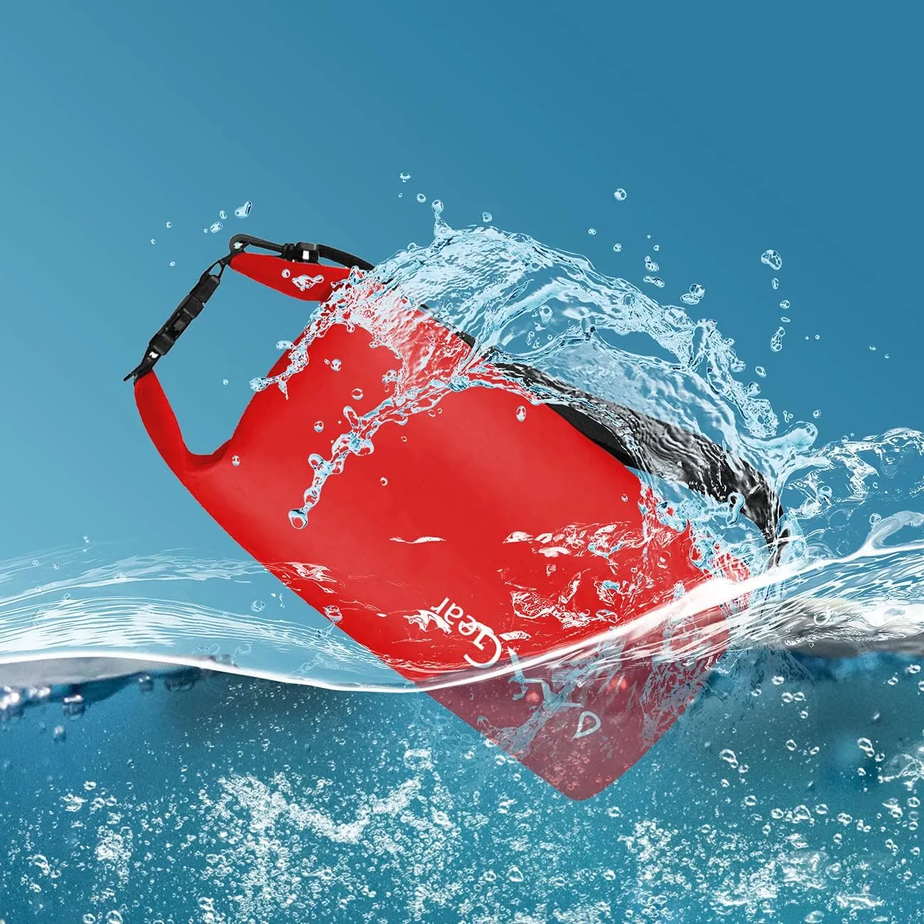 OMGear Waterproof Dry Bag Backpack Phone Pouch 40L/30L/20L/10L/5L Floating Dry Sack for Kayaking Boating Outdoors Activities