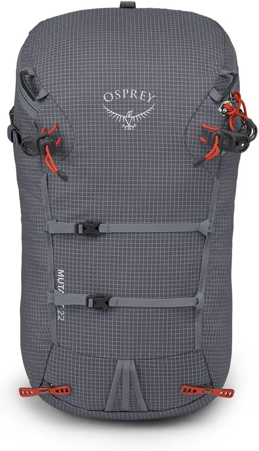 Osprey Mutant 22L Climbing and Mountaineering Unisex Backpack, Tungsten Grey