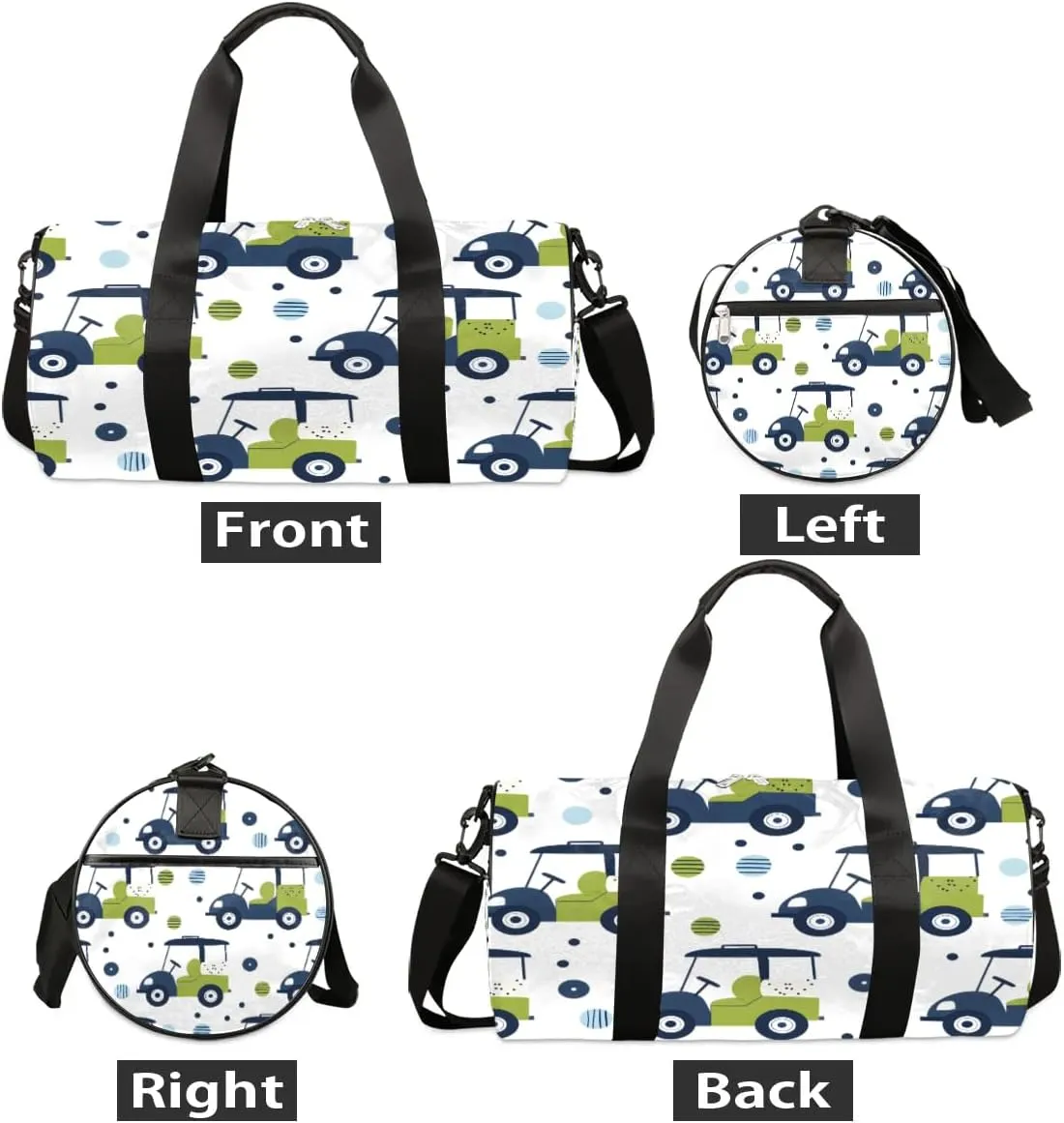 Outdoor Golf Clubs Sports Travel Duffle Bag Gym Bag for Women Men Lightweight Carry on Duffel Bag for Sports Gyms Weekend Getaway