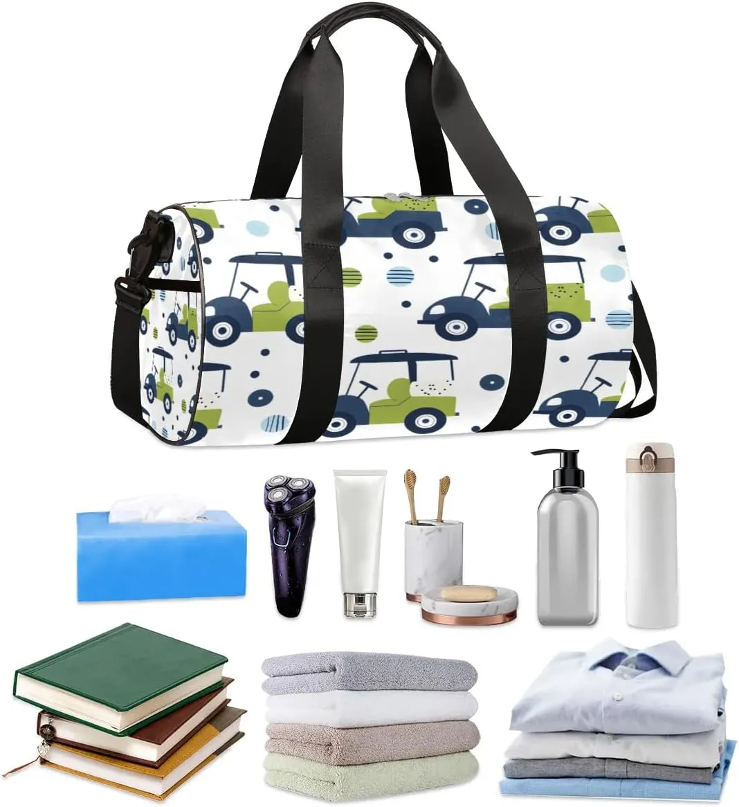 Outdoor Golf Clubs Sports Travel Duffle Bag Gym Bag for Women Men Lightweight Carry on Duffel Bag for Sports Gyms Weekend Getaway