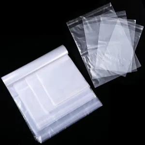 Outus 120 Pcs Poly Mailer Envelope 4 Sizes Shipping Bags Self Adhesive Clasp Envelope Self Adhesive Tear Proof Mailing Covers (6 x 10 In, 8 x 12 In, 10 x 14 In, 11x 16 in,Clear)