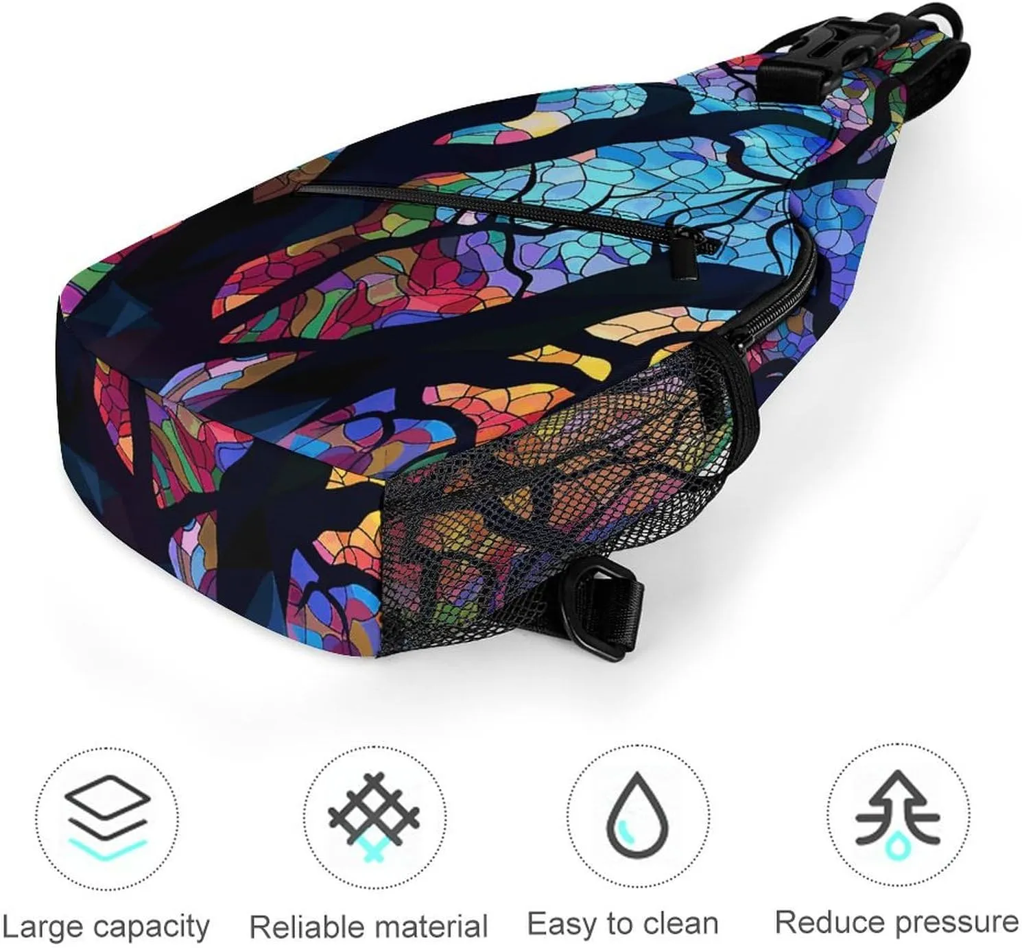 Peach And Dark Beige Sling Bag Crossbody Bags Cross Body Bag Fanny Packs Chest Bags Sling Purses for Travel