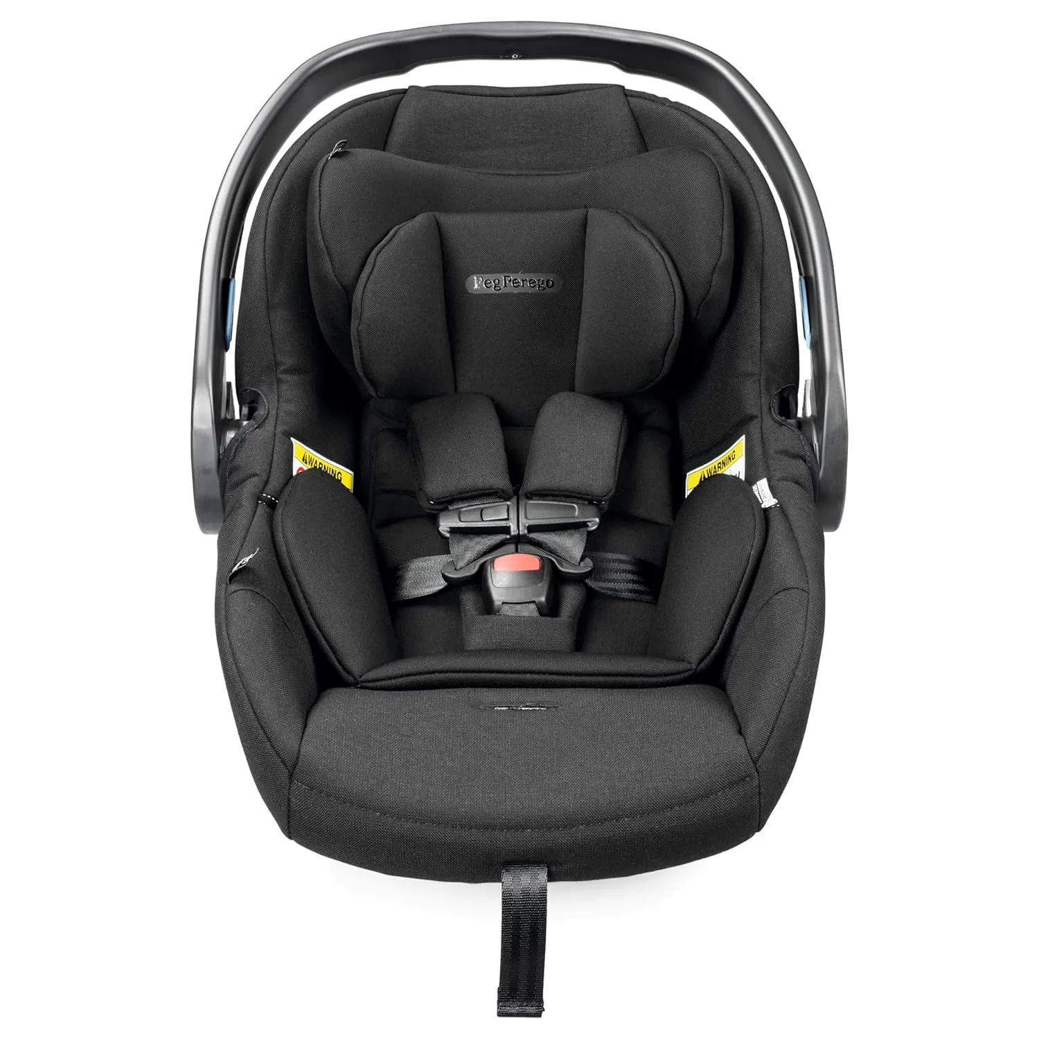 Peg Perego Primo Viaggio Nido - Rear Facing Infant Car Seat - Includes Base with Load Leg & Anti-Rebound Bar - for Babies 4 to 30 lbs - Made in Italy - True Black