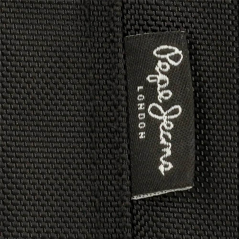Pepe Jeans Men's Bromley Luggage messenger bag, Black, One Size, laptop backpack