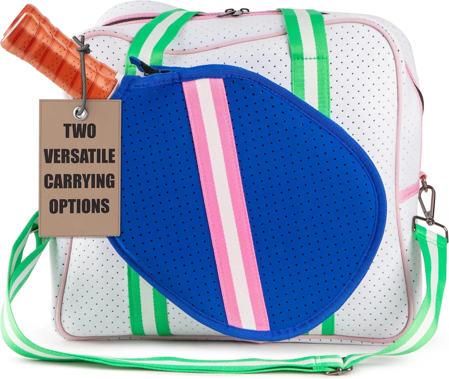 Pickleball Bags for Women, Crossbody Women's Pickleball Bag, Neoprene Pickleball Paddle Bag, Pickleball Bag Tote for Women