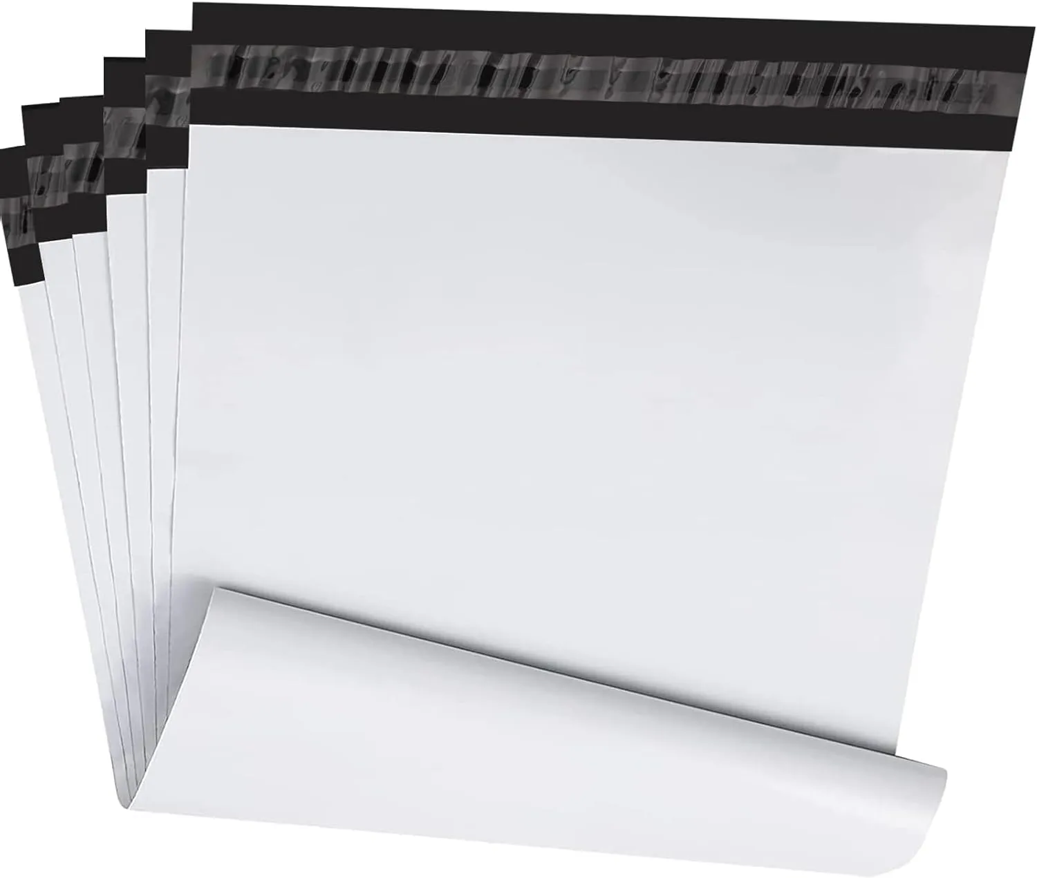 Poly Mailers 9x12 100 Pack, Strong Adhesive Shipping Bags for Clothing, Waterproof and Tear-Proof Shipping Envelopes, Mailers Poly Bags Packaging Bags for Shipping in White (9X12)