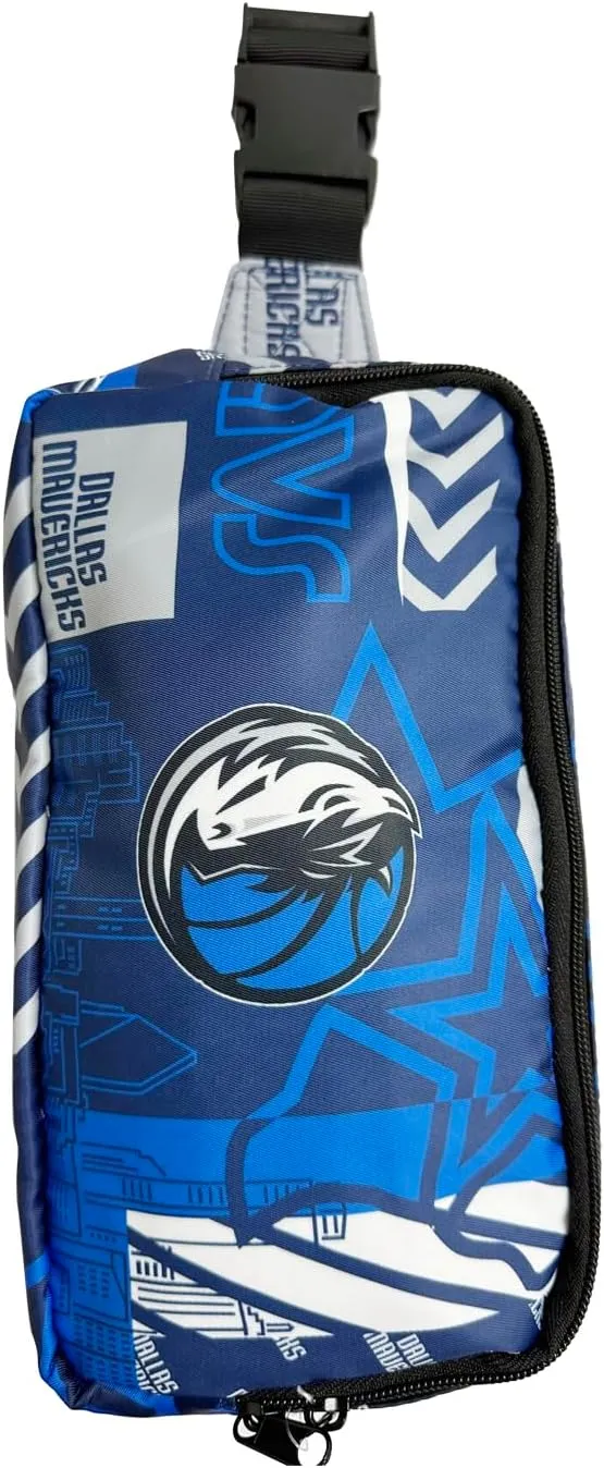 Pro Specialties Dallas Mavericks Basketball Fanny Pack TM1872: Adult Bag (Street Series) Elevate Your Style with this Trendy Belt Bag - Ideal for Sports Enthusiasts. Perfect Waist Bag