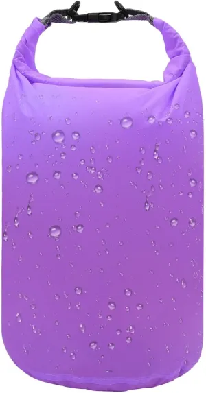R2Depot Waterproof Dry Bag, 5L/10L/20L/40L/70L Dry Storage Bag for Kayaking, Gym, Hiking, Swimming (Purple, 70L)