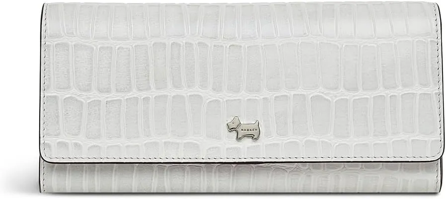 RADLEY Angel Lane - Faux Croc Leather Large FLAPOVER MATINEE