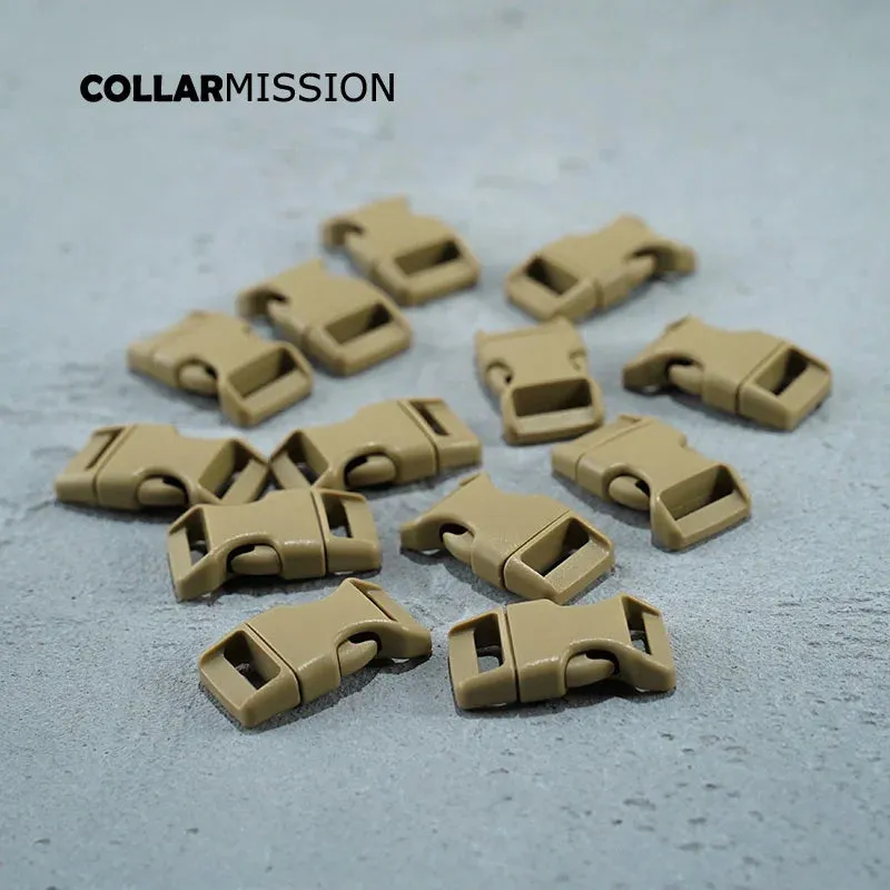 Retailing plastic adjustable buckle for students bags luggage travel buckle accessories 15mm light brown CK15SJ17