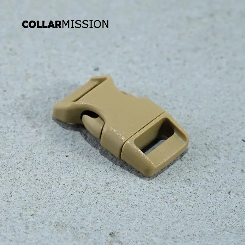 Retailing plastic adjustable buckle for students bags luggage travel buckle accessories 15mm light brown CK15SJ17