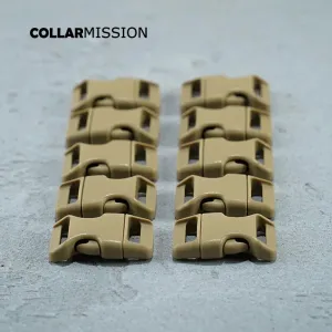 Retailing plastic adjustable buckle for students bags luggage travel buckle accessories 15mm light brown CK15SJ17