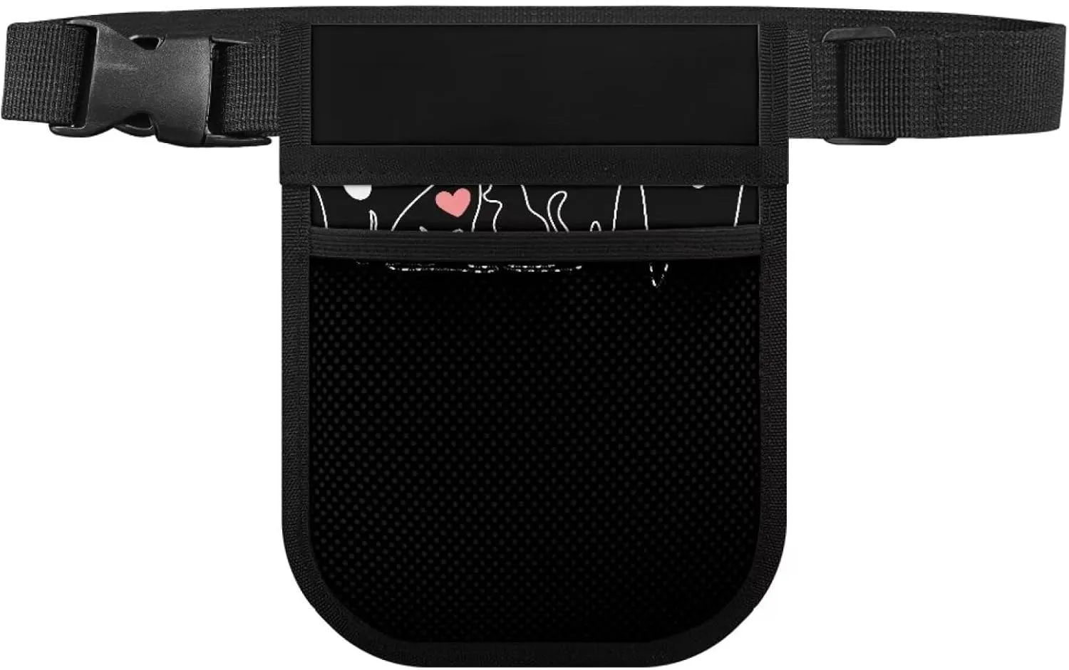 Rnyleeg Nurse Fanny Pack,Dog Lovers Rainbow Design Nursing Waist Bag with Multi-Compartment,Tape Holder,Adjustable Belt Nurse Tool Organizer for Nurses