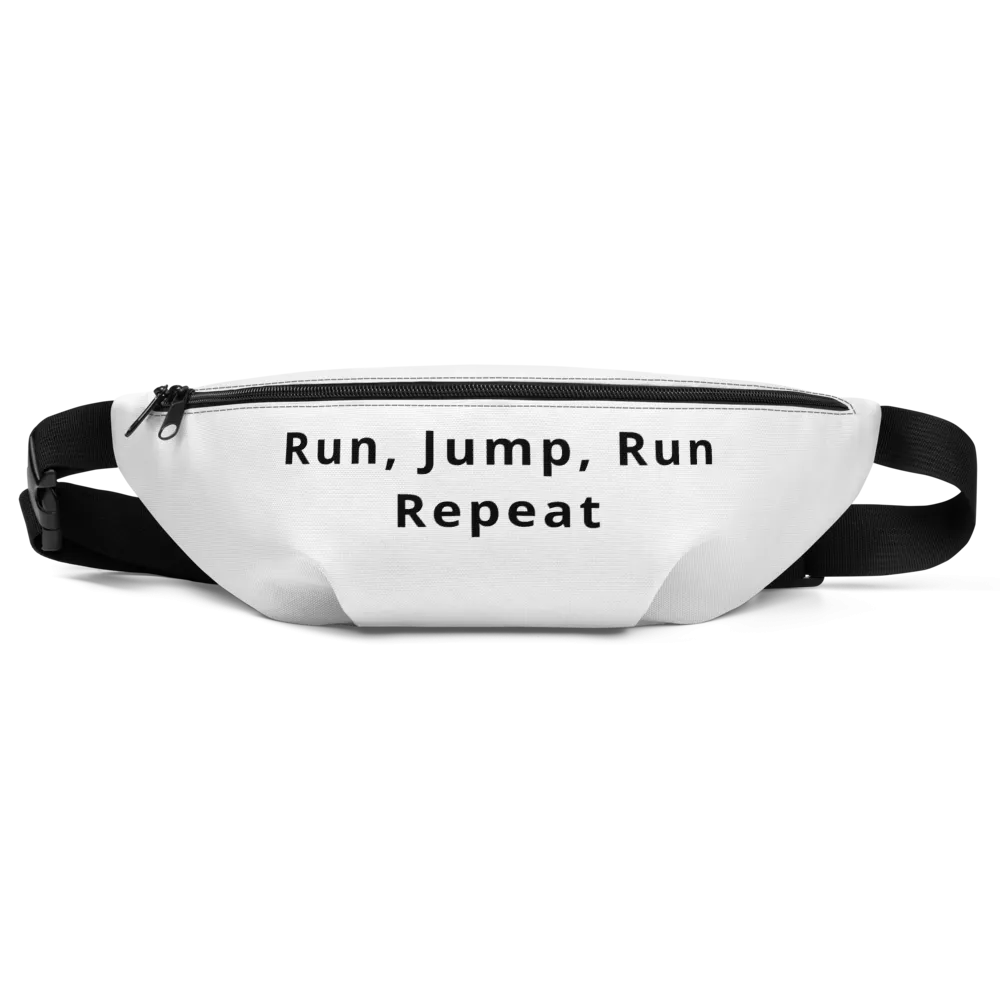 Run/Repeat Agility Fanny Pack-White
