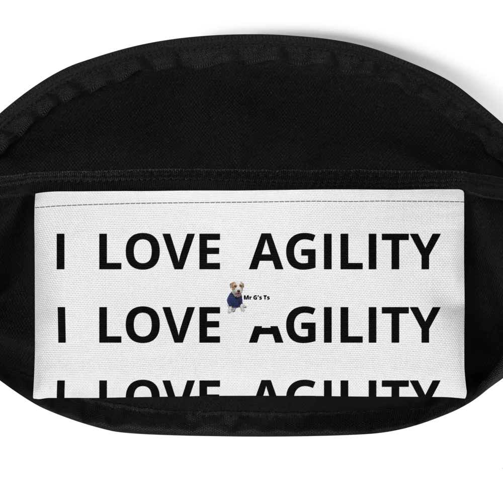 Run/Repeat Agility Fanny Pack-White