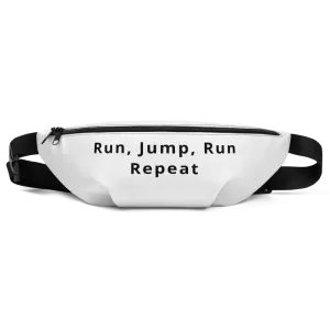 Run/Repeat Agility Fanny Pack-White