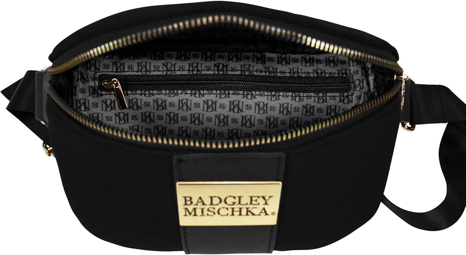 Sage Scuba and Vegan Leather Belt Bag