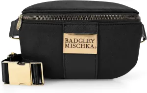 Sage Scuba and Vegan Leather Belt Bag
