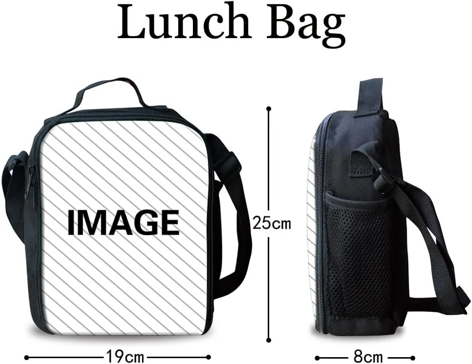 Showudesigns 3d Dinosaur Backpack With Lunch Box and Pencil Case Set 3 In 1 Kids School Bags for Boys 7-10/10-12 Elementary Middle School Bookbag 3Rd 4Th 5Th 6Th Grade Teen Girls Book Bags 17inch