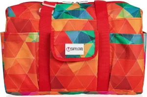 SHYLERO Nurse Bag with 21 Pockets - Big, Waterproof Medical Utility Tote for Daily Use