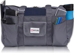 SHYLERO Nurse Bag with 21 Pockets - Big, Waterproof Medical Utility Tote for Daily Use