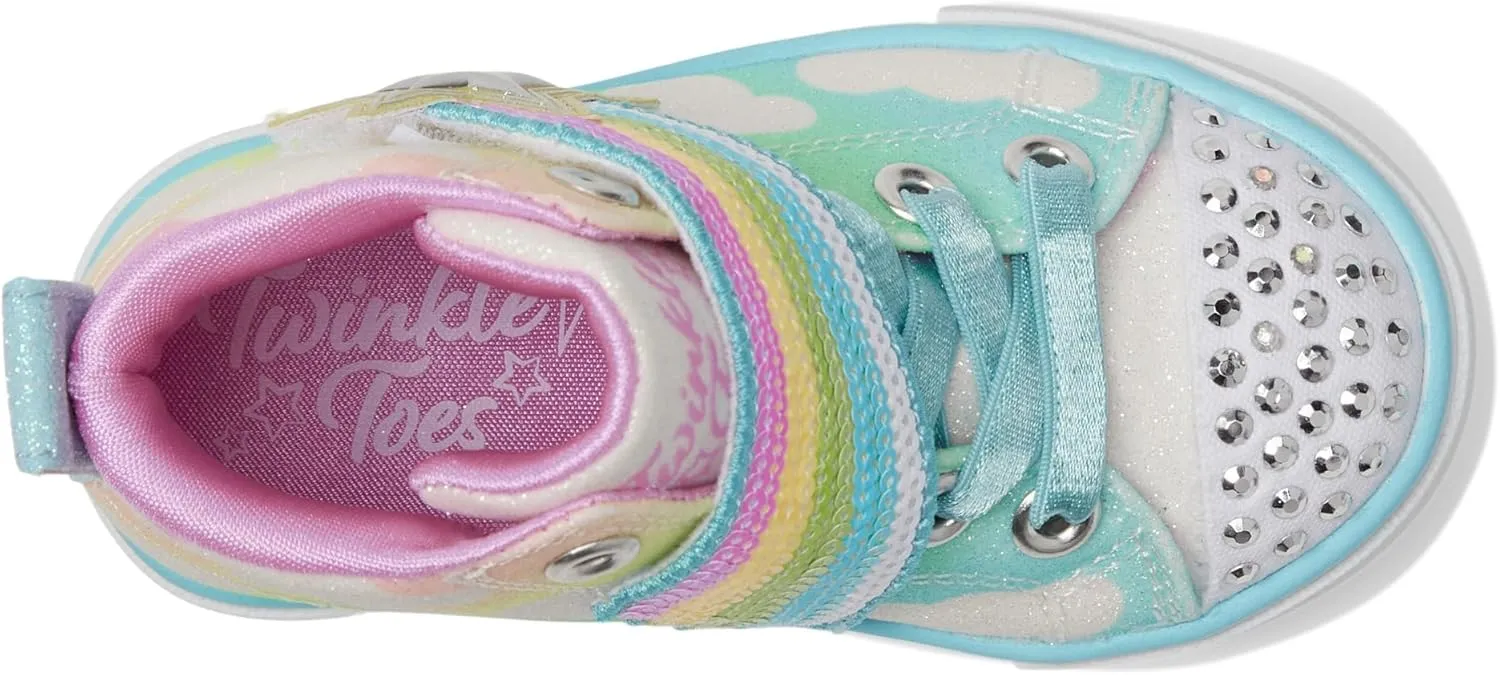 Skechers Girl's Twinkle Sparks-Shooting Star Brights Sneaker