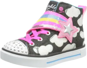 Skechers Girl's Twinkle Sparks-Shooting Star Brights Sneaker