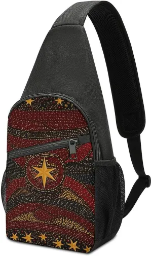 Sling Bag for Women Fanny Chest Bag Pack Travel Bag Spectacular Background Printed Cross Body Bag