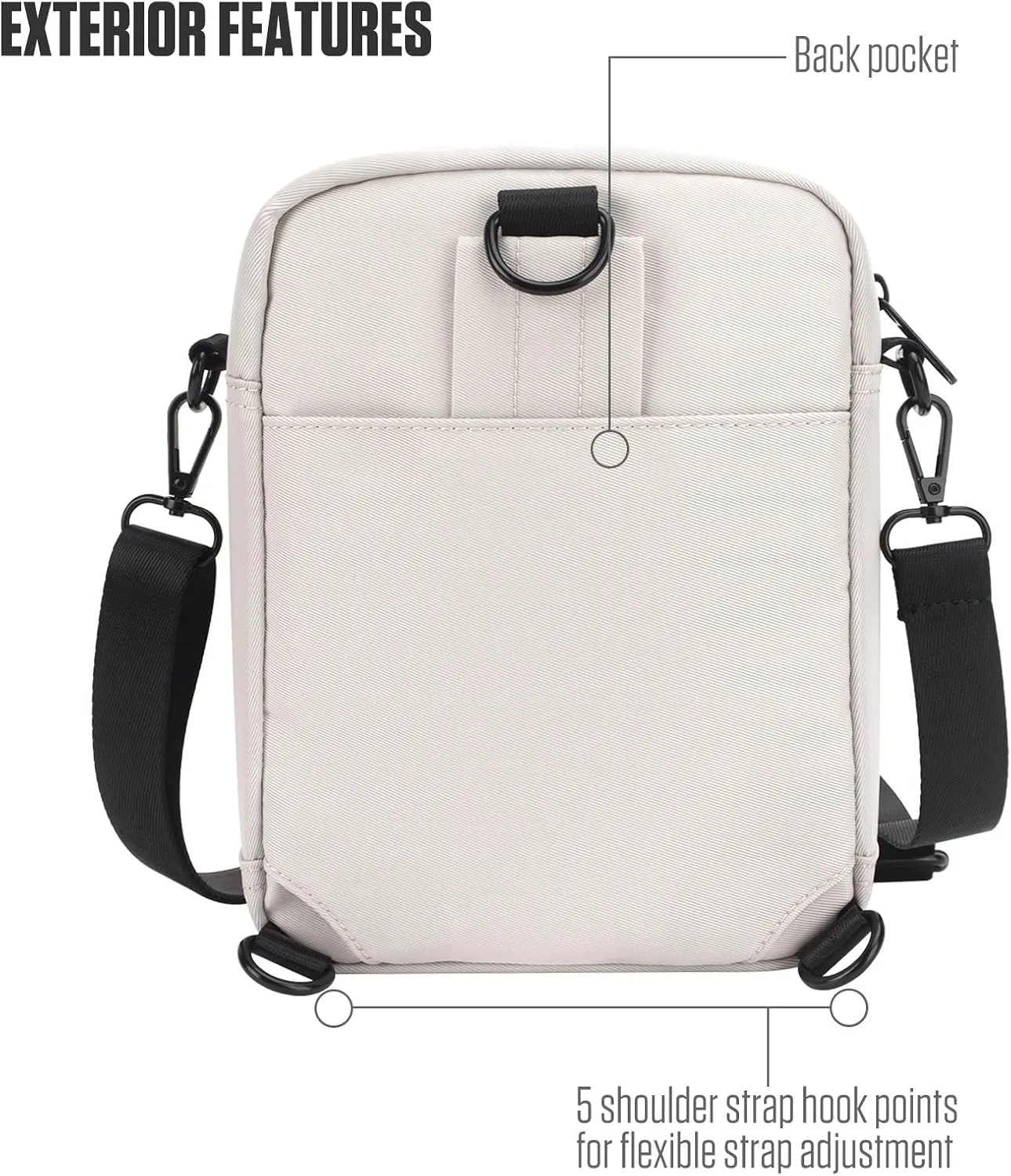 Small Crossbody Bags for Women, Fanny Packs for Women with Card Slot, Adjustable Shoulder Strap for Work and Shopping