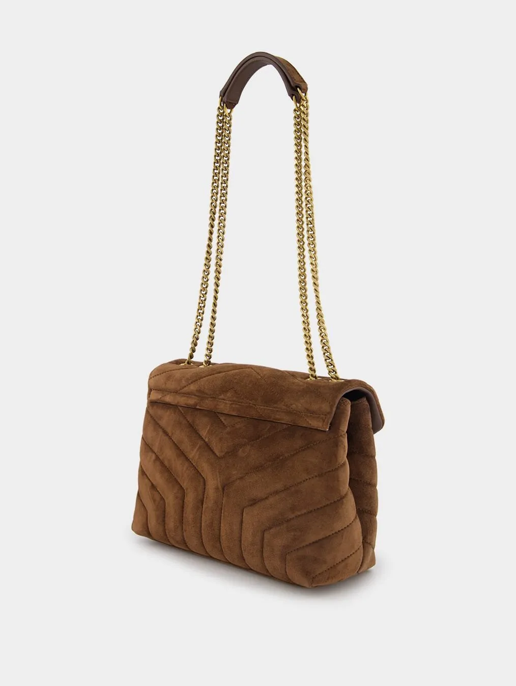 Small Loulou Suede Bag