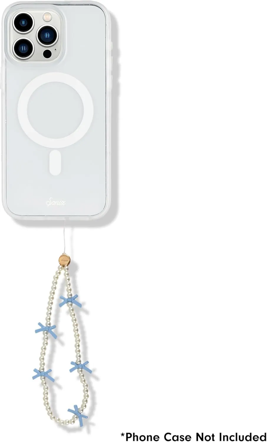 Sonix Beaded Phone Charm - Universal Wrist Strap for Cell Phone, Keys, AirPods, Keychains, Bag Charms