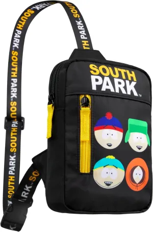 South Park Crossbody Bag for Men Travel Shoulder Bag with Adjustable Strap Daypack for Travel Sling Bag Vacation Festivals Wallet Phone Gifts for Men