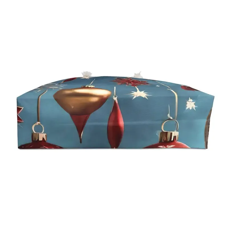 Sparkling Weekender Bag with Christmas Decorations