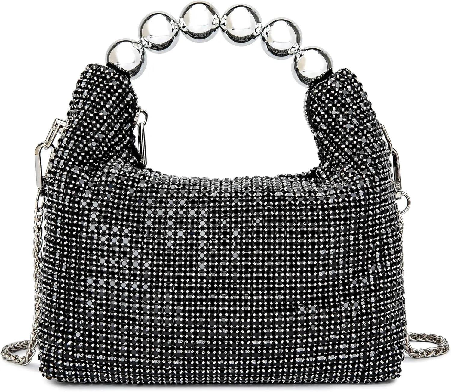 Sparkling Women's Evening Handbags Rhinestone Purse Crossbody Bag Wedding Prom Party Club Purses