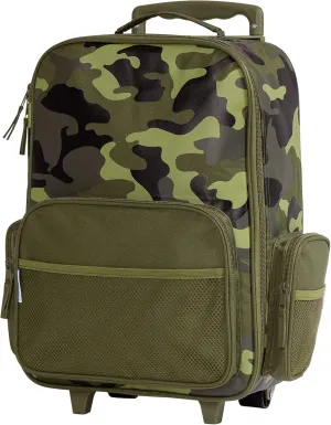 Stephen Joseph Kids' Classic Rolling Luggage, CAMO, One Size