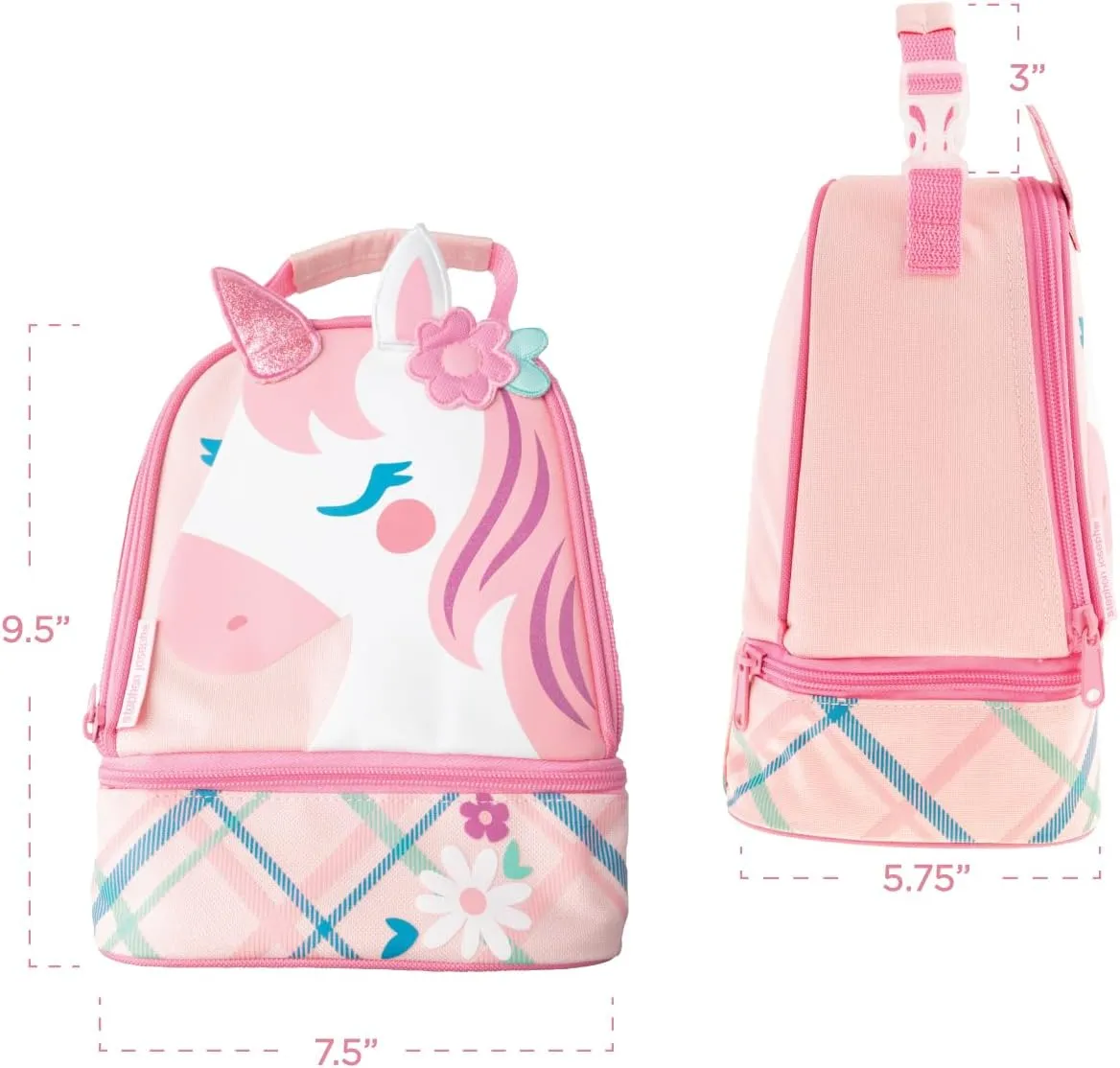 Stephen Joseph, Lunch Pal, Back to School Lunch Box, Kids Lunch box, Insulated Lunch box, One size, Unicorn