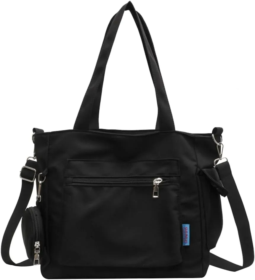 Tote Bag for Women Large Oxford Cross body Bag Purse Travel Bags Handbags Everyday Bag