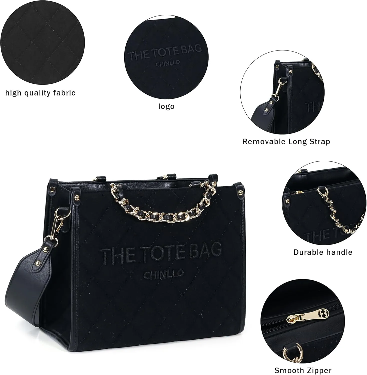 Tote Bag for Women, Top Handle Stachel Purse and Handbags with Shoulder Strap