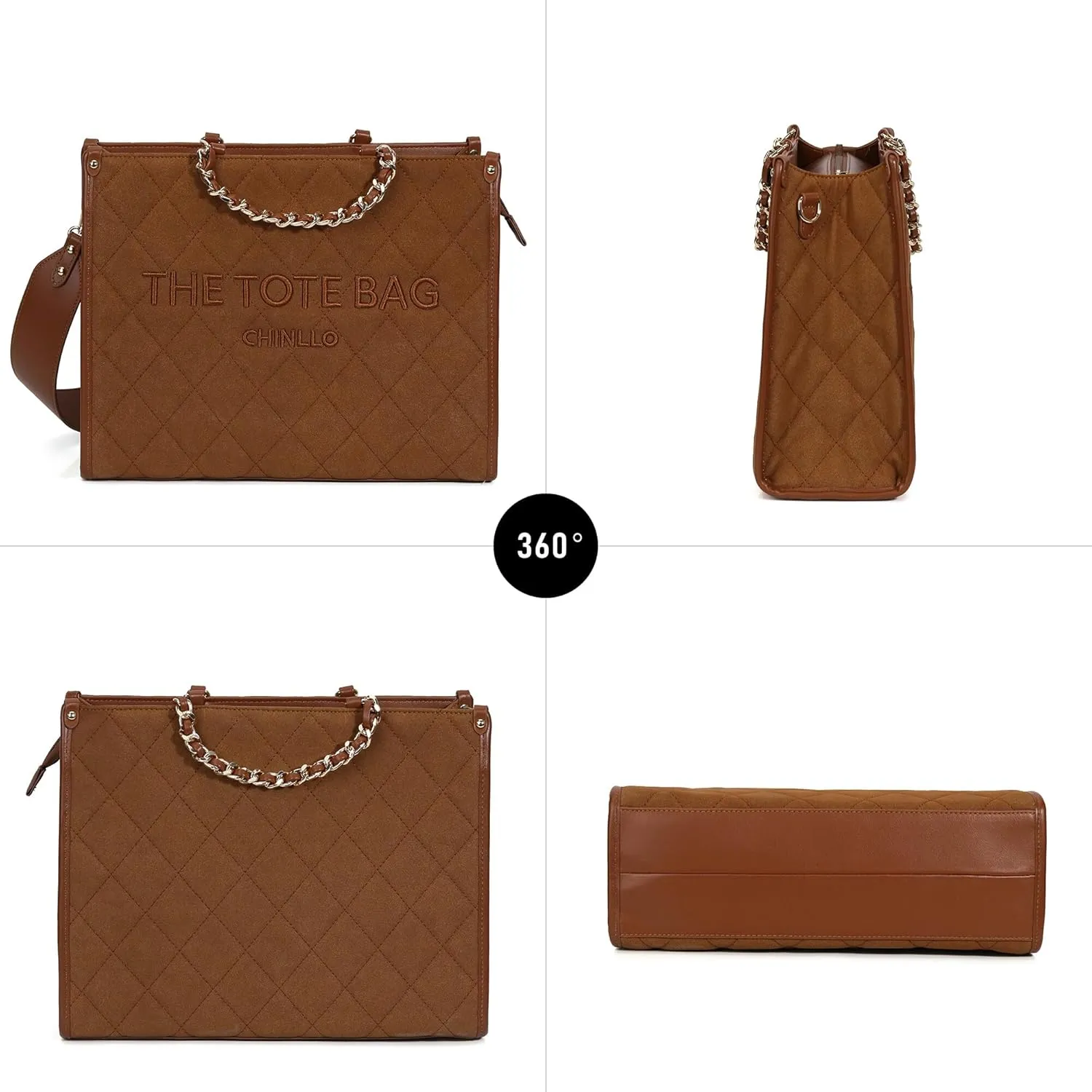 Tote Bag for Women, Top Handle Stachel Purse and Handbags with Shoulder Strap