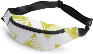 Trap Warning Waterproof Fanny Pack Belt Bag Crossbody Waist Bags Travel Essentials for Sports Workout