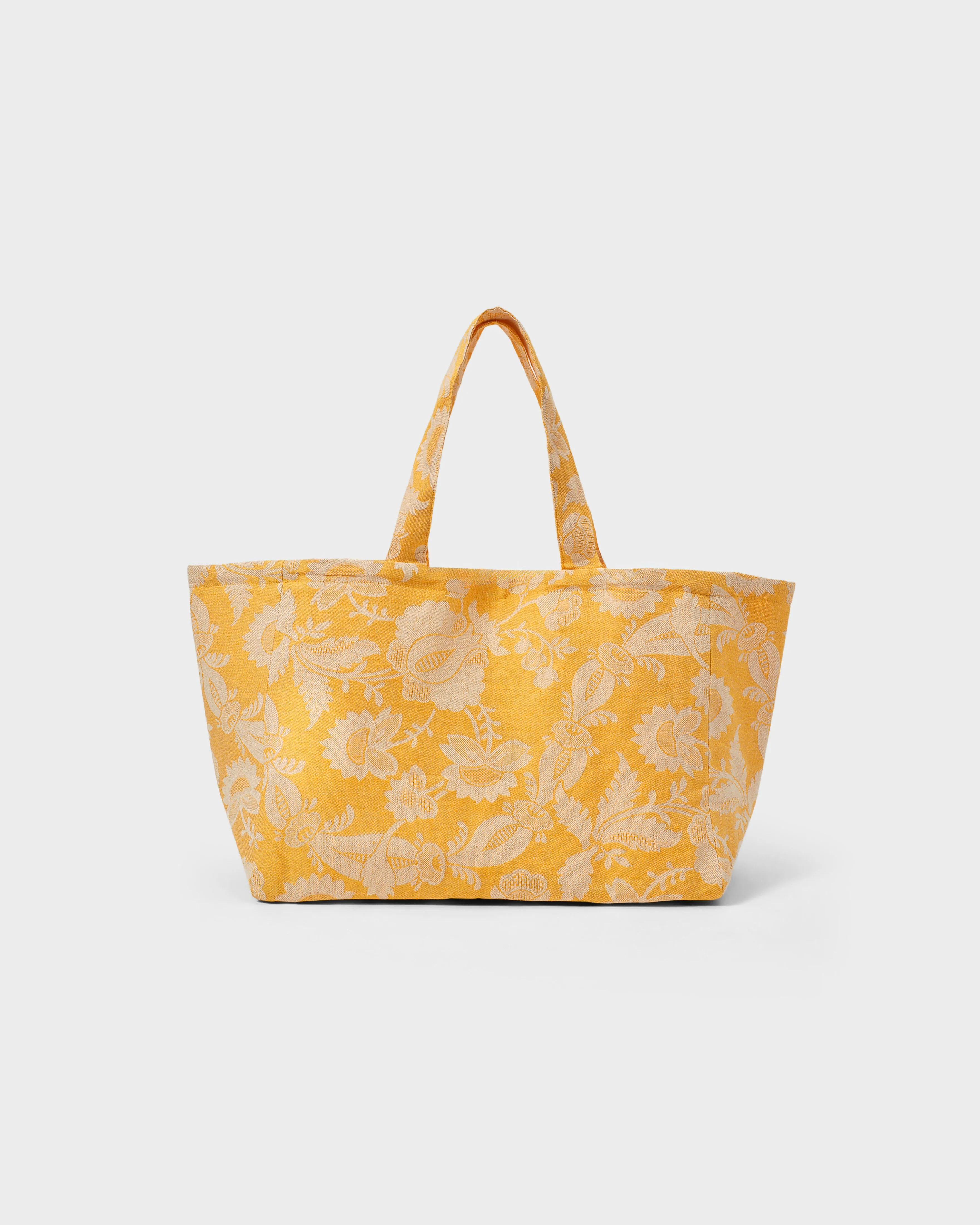 Tulip Beach Tote and Towel Set, Yellow