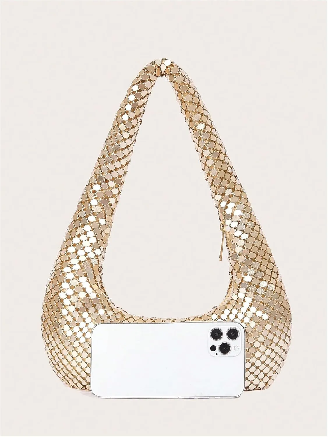 Verdusa Evening Clutch Purses For Women Sparkling Underarm Bags Night Out Club Outfits