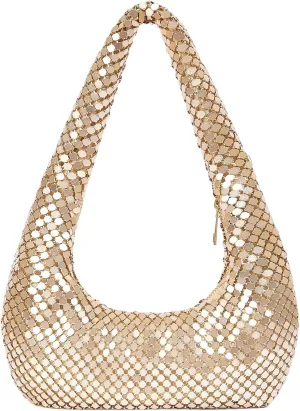 Verdusa Evening Clutch Purses For Women Sparkling Underarm Bags Night Out Club Outfits