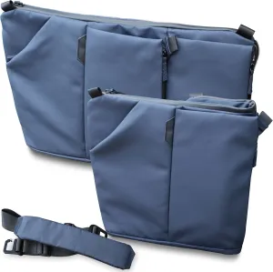 Vesty3.0 anti-theft 16 inch laptop messenger bag that transform into iPad size crossbody sling bag daypack