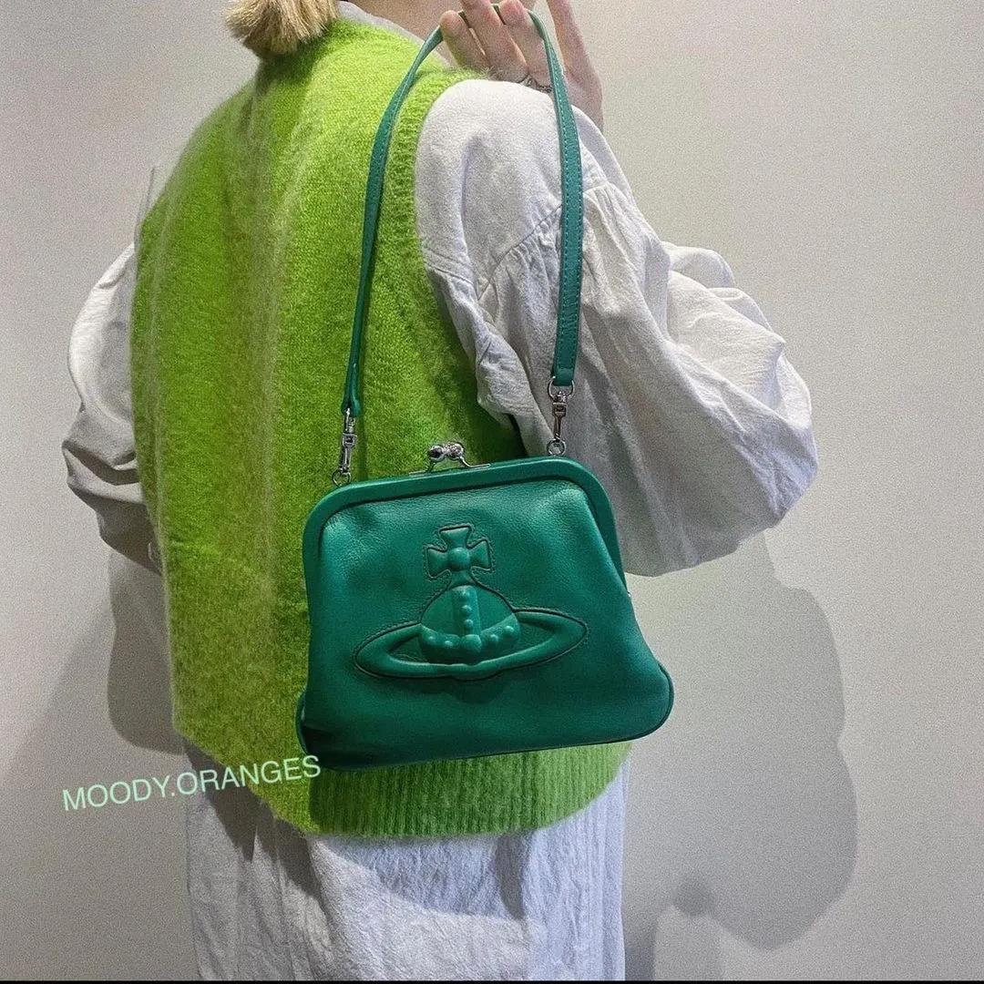 Vivienne Westwood Green Chelsea Bag