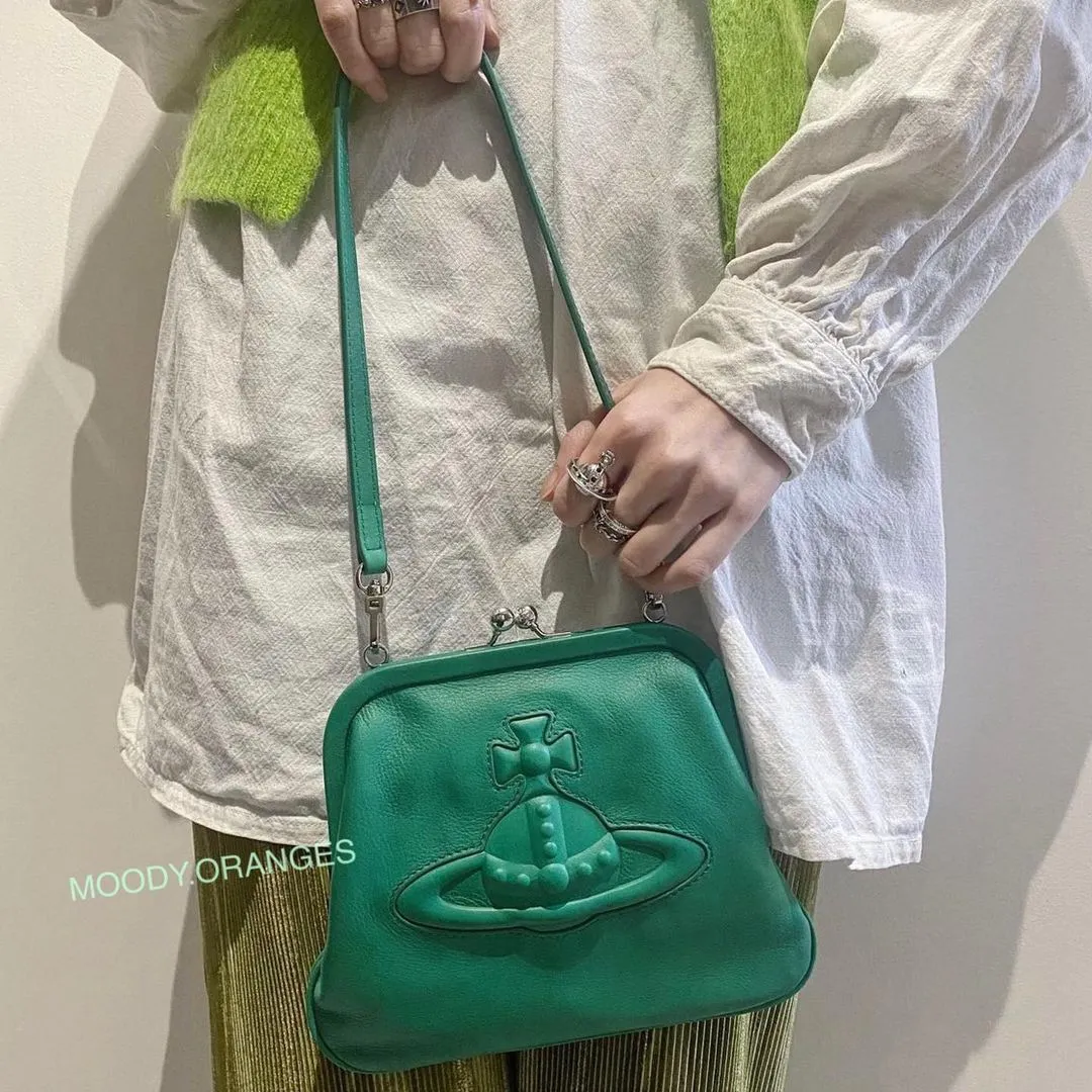 Vivienne Westwood Green Chelsea Bag
