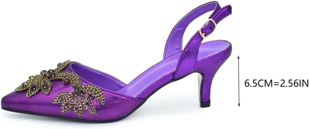 Water Drill Heels Clutch Wedding Bridal Shoe Bag Combo